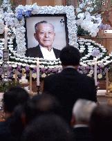 Wake held for father of Japanese abducted to N. Korea